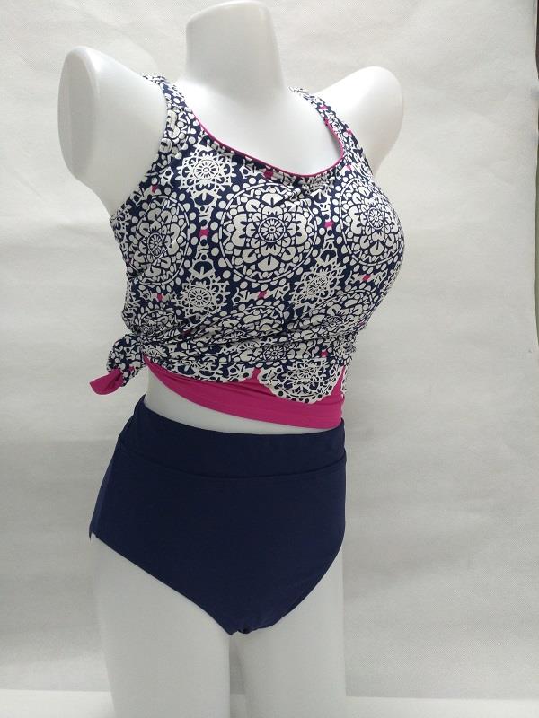 Tankini-top med Boyshorts-badedragter